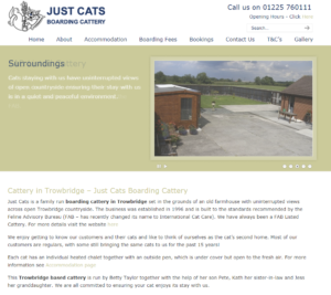 just cats boarding cattery